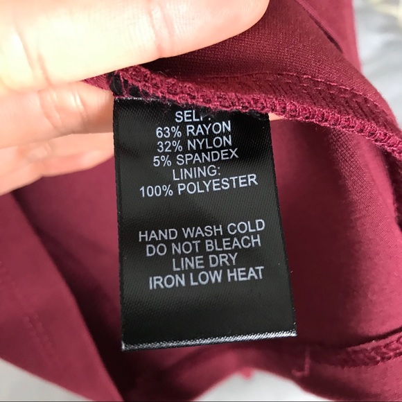 Lulus Strapless Bodycon Dress - Burgundy - Picture 4 of 8